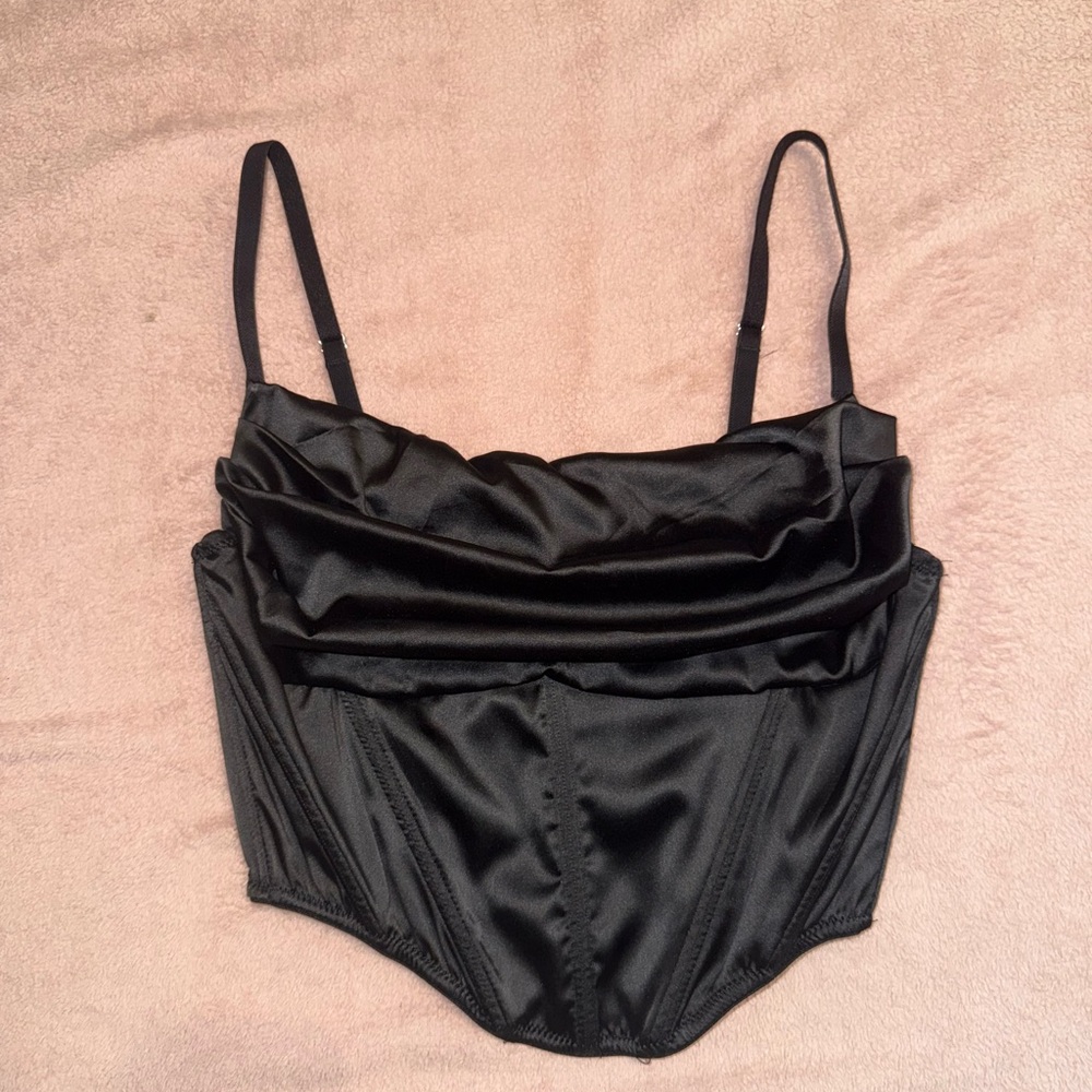 Urban Outfitters Black Corset Top